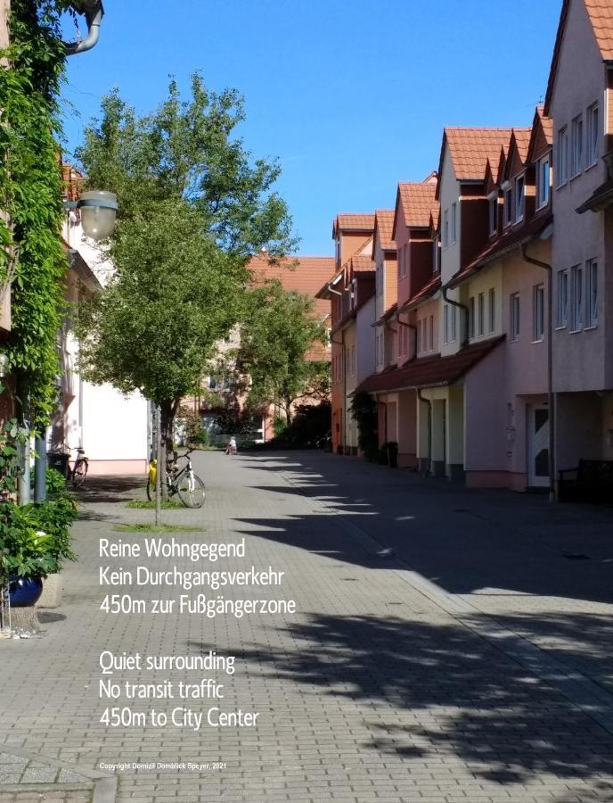 Domizil Domblick Speyer City, Garage, 50M2 Exterior photo