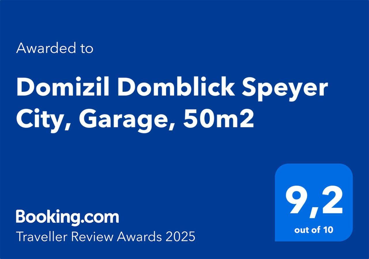 Domizil Domblick Speyer City, Garage, 50M2 Exterior photo